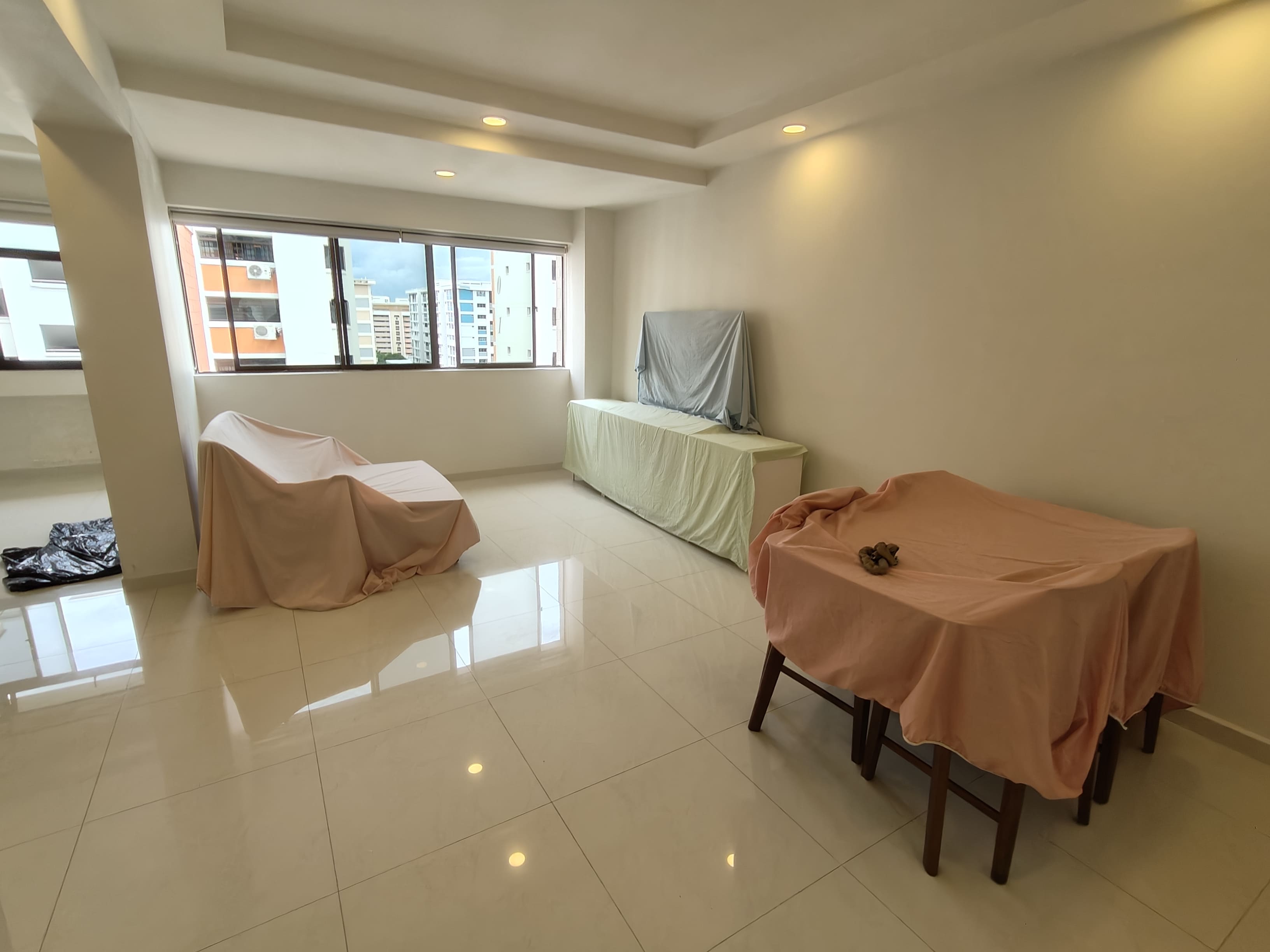 Elegant corporate boardroom