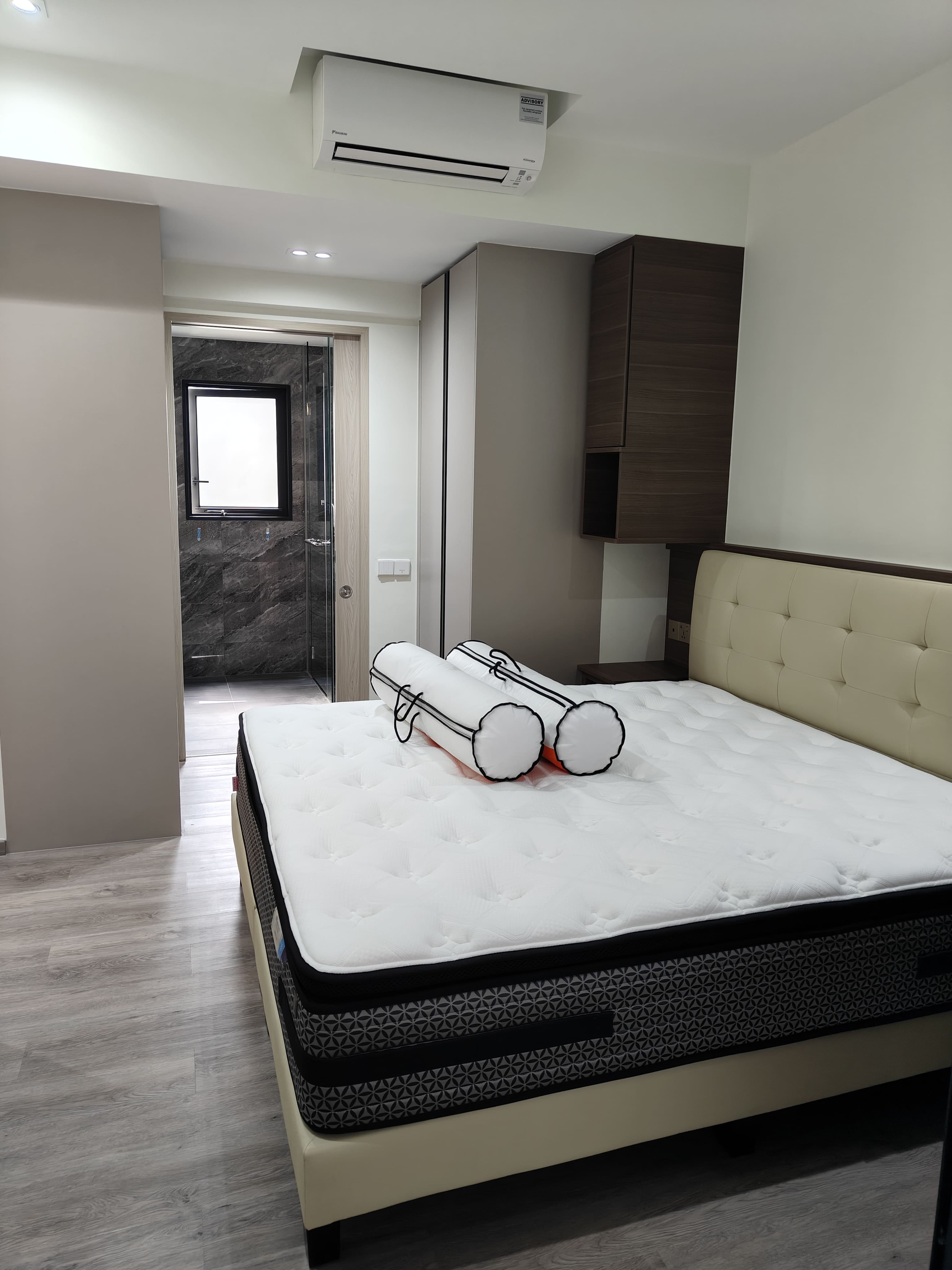 Cozy living room with fireplace